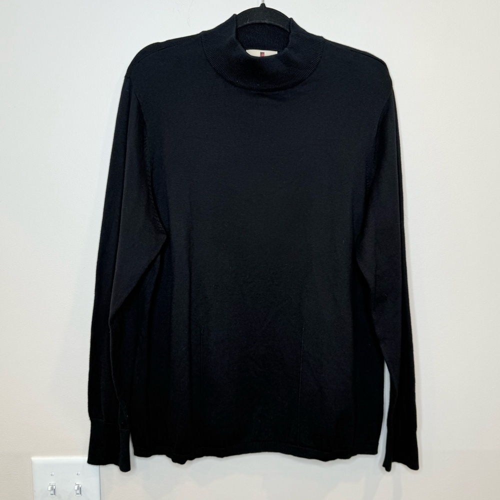 🔥Woolrich women’s Black Turtleneck Sweater Sz 2XL EUC🔥